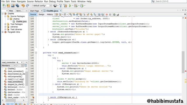 Cara membuat Aplikasi Chatting Client-Server menggunakan Java Socket Programming смотреть онлайн