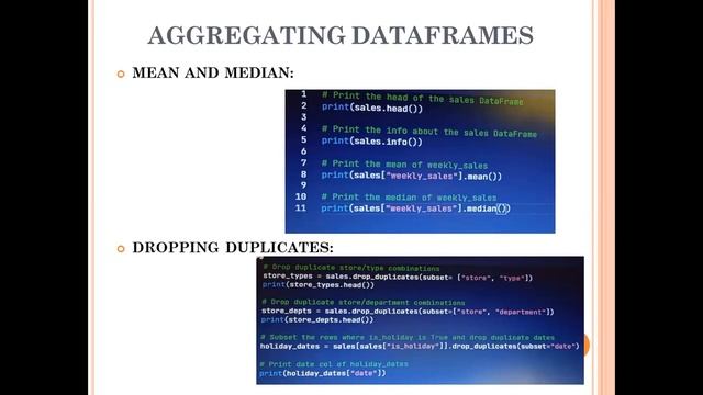 PYTHON | 3 | DATA MANIPULATION WITH PANDAS | DATACAMP | DATA SCIENCE | MACHINE LEARNING | DR. HAMMA смотреть онлайн