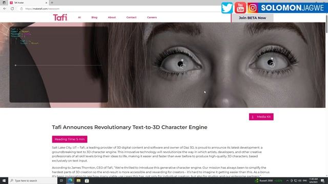 Text To 3D AI Engine by TAFI & DAZ3D ~ Use Pompts to Create Unique 3D Characters Based on Genesis 9 смотреть онлайн