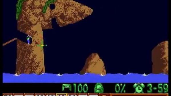 SNES Longplay [598] Lemmings