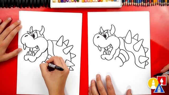 How To Draw Bowser смотреть онлайн
