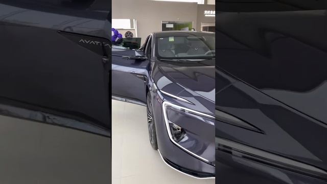 Прибытие в салон Avatr 12. Avatr12 из Китая.