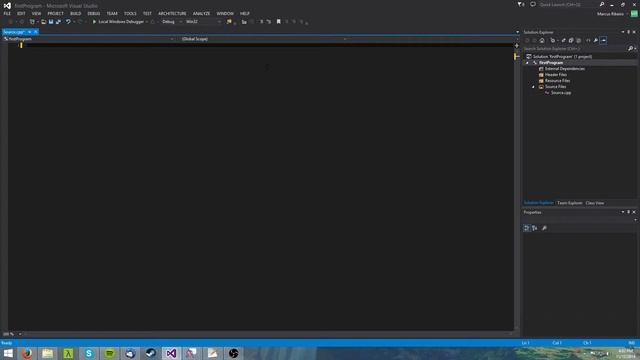Learn programming in C++: Setting up in Visual Studio смотреть онлайн