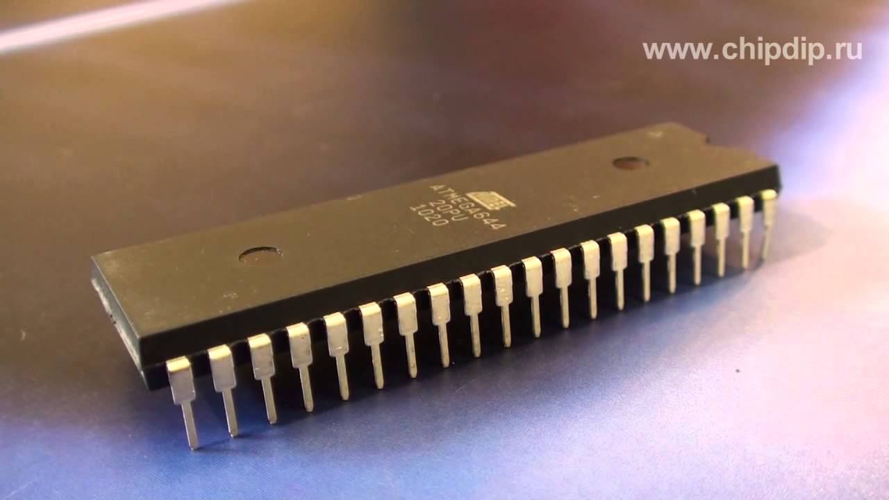 Микроконтроллеры ATMEL - ATMEGA644-20PU