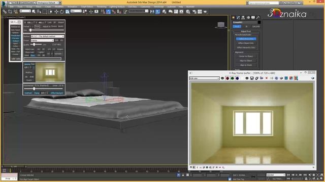 Как в 3d max выровнять pivot point по низу объекта смотреть онлайн