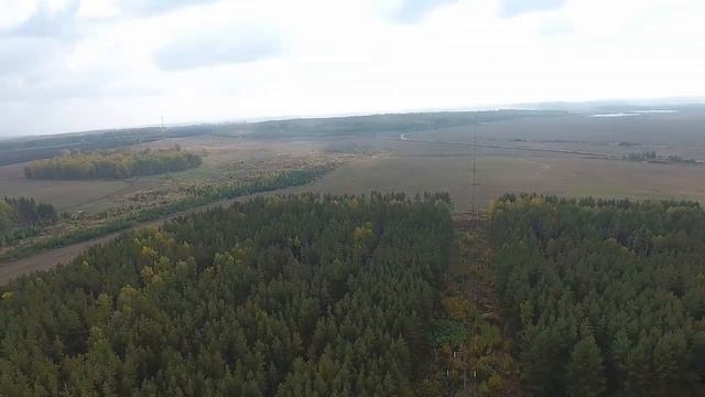 Обследование ЛЭП с помощью квадрокоптера DJI. смотреть онлайн
