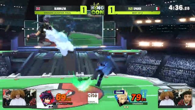Kingcon: Winners Quarters - BMS| Bloom4eva (Bayonetta, Dark Pit) Vs Faze| Spargo (Aegis) смотреть онлайн