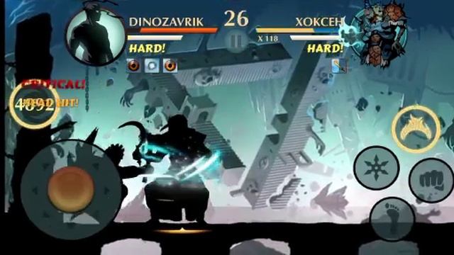КАК ИГРАТЬ на ПНЕВМОКУЛАКАХ, СЕРПАХ и ШИПАХ КОРАЛЛА / ЛЮТЫЙ УРОН от DINOZAVRIKA в Shadow Fight 2 смотреть онлайн