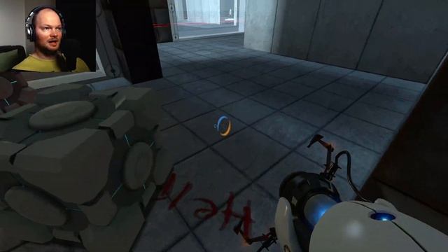DID SOMEONE ESCAPE?! - PORTAL | Blind Let's Play - Pt. 2 смотреть онлайн
