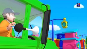 Колеса на автобусе | дошкольные песни | детские стихи | Nursery Song | The Wheels On The Bus