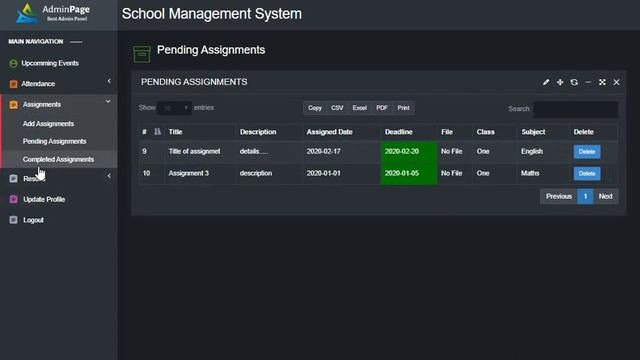 School Management Software - PHP - Web Based - Source Code смотреть онлайн