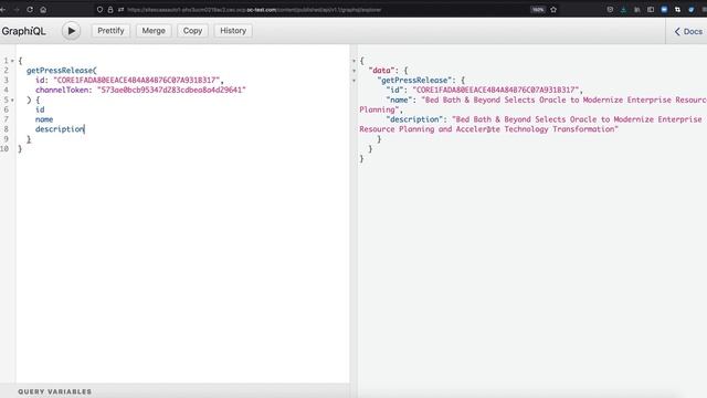 How to query data with GraphQL in Oracle Content Management (full overview in 8 minutes) смотреть онлайн