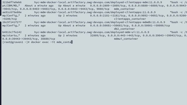 Containerized MDMv11.6.0.9 - Deployed MDM смотреть онлайн