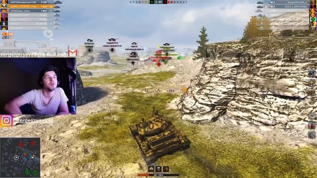WoT Blitz - Гайд как играть ВЗВОДОМ без голоса●Главный урок нагиба ●Танк Т-62А- World of Tanks Blit смотреть онлайн