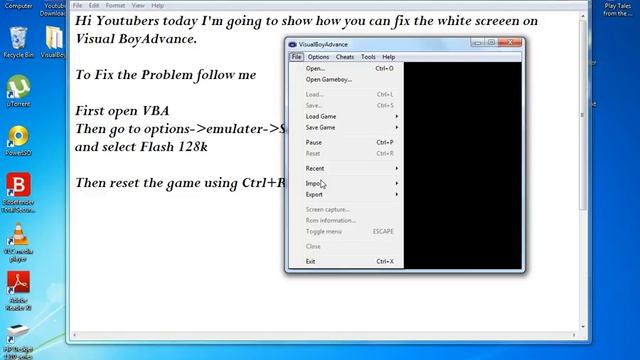 VBA White Screen Fix for Pokemon Emerald смотреть онлайн