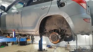 Рав4. Проржавел топливопровод.  Тойота косячит. Заметки.