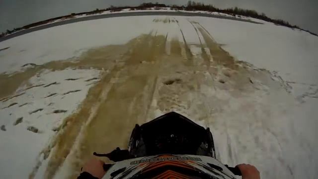 Снегоход по воде! (Покатушки 2) Snowmobile on water! (Race 2) смотреть онлайн