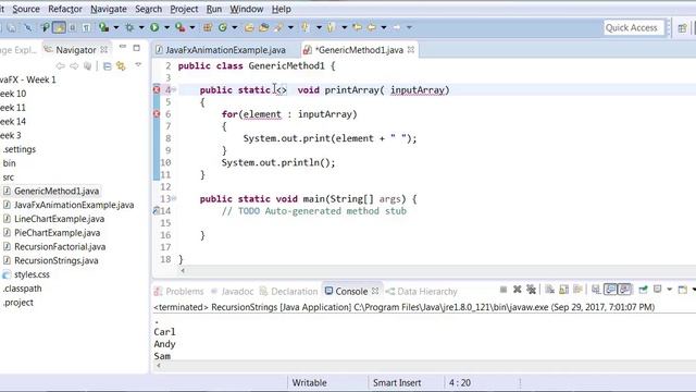Java Programming Generics Method смотреть онлайн
