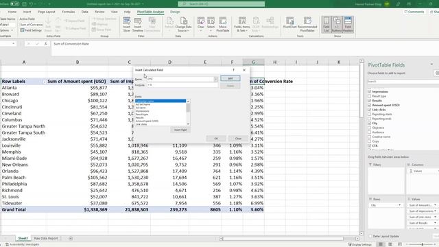 Analyze Facebook Ads Reports in Excel Pivot Tables смотреть онлайн