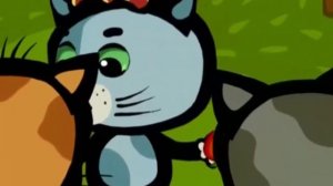 Мультяшки в кармашке: Три котенка (Фрукты овощи, друзья, есть немытыми нельзя)