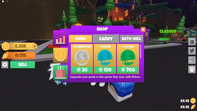 МОЙ СЕКРЕТНЫЙ ПИТОМЕЦ В СИМУЛЯТОРЕ ОХОТНИКА ЗА КОНФЕТАМИ! ВСЕ КОДЫ! ROBLOX Candy Hunters смотреть онлайн