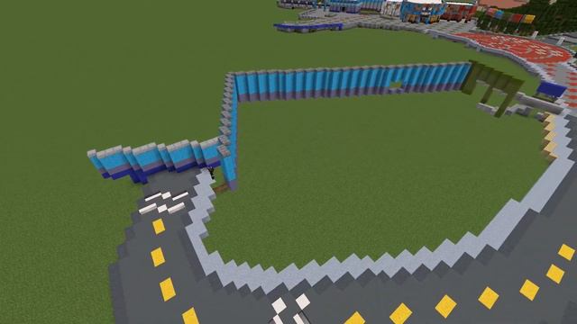 Let's Build Universal Studios Florida part 3 - Central Park (Minecraft Time-Lapse) смотреть онлайн