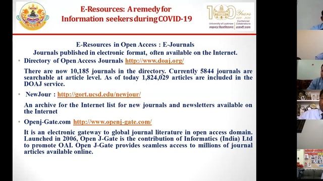 Dr. Pravish Prakash (L.U. Lecture on Use of E Library for Research) смотреть онлайн