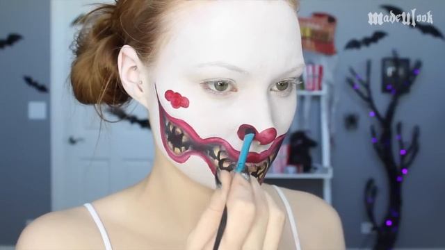 Double Face Clown Makeup Tutorial | Dual смотреть онлайн