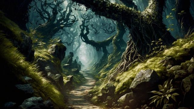 Path through the Forest | FANTASY NATURE AMBIENCE MYSTERY SOUNDSCAPES смотреть онлайн