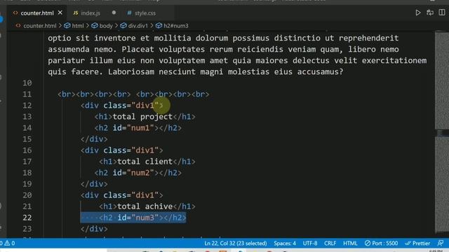 javascript scroll page counter animated number | project:37 | javascript scroll counter number | js смотреть онлайн