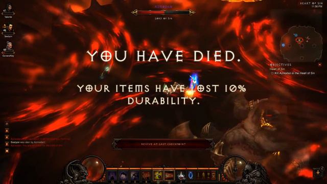 Diablo 3 - Azmodan Boss Fight (Nightmare) смотреть онлайн