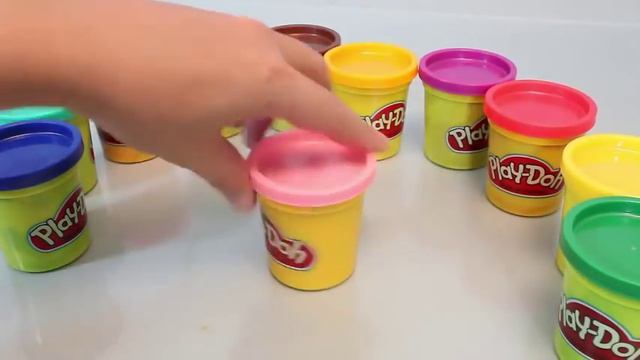 Сюрприз яйца Цвета Disney Cars, Inside Out, Миньоны, Peppa свиньи Игрушки смотреть онлайн