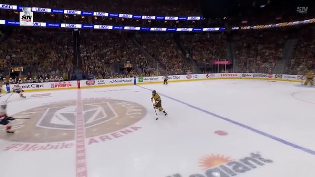 Jonathan Marchessault Sneaks One Past Sergei Bobrovsky To Get Vegas On The Board In Game 1 смотреть онлайн