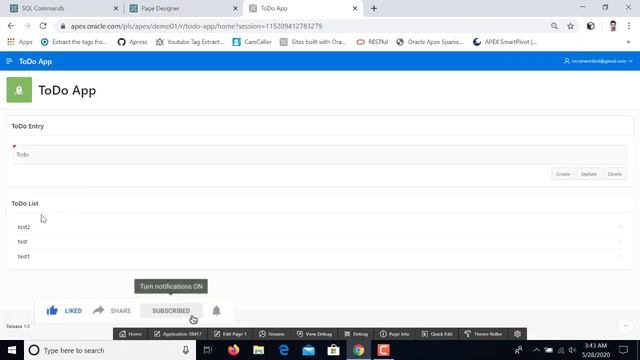 To Do List App in Oracle Apex [beginners] смотреть онлайн