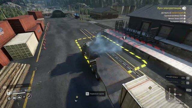 SnowRunner Электростанция, расходники snowrunner gameplay snowrunner xbox one snowrunner ps4 смотреть онлайн