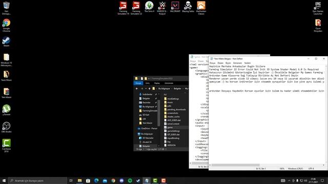 ÇÖZÜLDÜ!!!! FarmingSimulator 22 Error Could Not Init 3D System Shader Model 6.0 Is Required Hatası смотреть онлайн