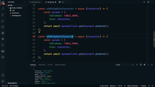 Build a Harry Potter API with Node.js, Express.js, and Dynamo DB смотреть онлайн