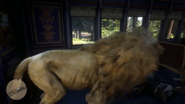 Playing as a Lion in Red Dead Redemption 2 смотреть онлайн
