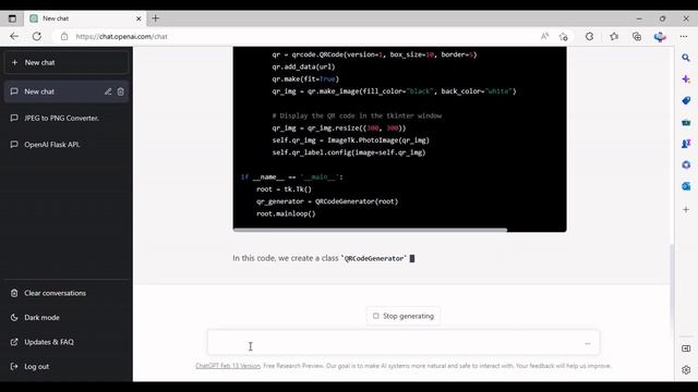 Build a QR Code Generator App with Python PIL and TKinter using ChatGPT смотреть онлайн