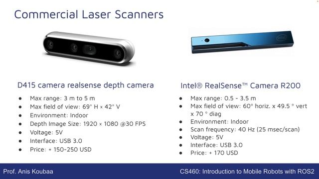 Laser Scanner Characteristics and Programming in ROS2 with Python смотреть онлайн