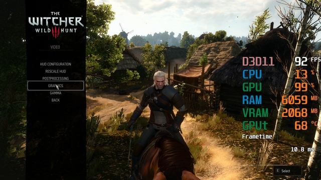 AMD Radeon RX 570 -- Intel Core i5-10600KF -- The Witcher 3 Wild Hunt FPS Test смотреть онлайн