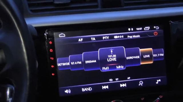 Магнитола LeTrun на Kia Rio 2018 года смотреть онлайн