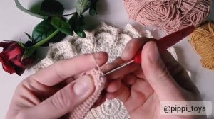 Так Вы ещё не вязали! Столбики без накида галочками БЕЗ ПЕРЕКОСА! #амигуруми  #вязаныеигрушки