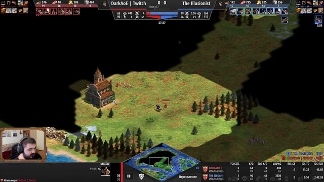 Потерял ВСЁ, но не сдался: Построил базу с нуля на новом острове в Age of Empires 2 смотреть онлайн