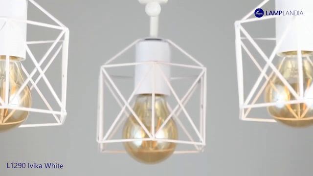 Потолочная люстра Lamplandia L1290 IVIKA WHITE, E27*3 макс 40Вт смотреть онлайн
