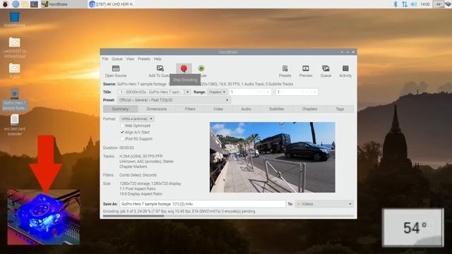 Raspberry Pi 400 Cooling test. Comparing 5 methods. смотреть онлайн