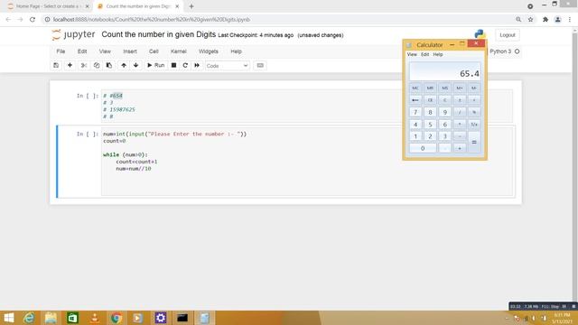 Python Program Count the number in given Digits смотреть онлайн