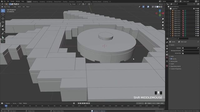Blender Tutorial - Lego Building Animation смотреть онлайн