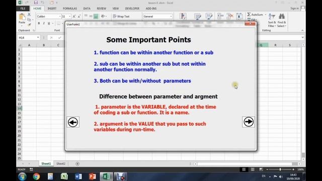 In VBA, What is a Sub? What is a function? (explained in Tamil) смотреть онлайн