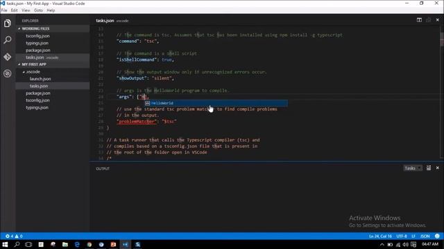 Quick Start Angular 2 Using Visual Studio Code смотреть онлайн